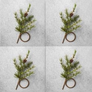 Greenery Napkin Rings (Set of 4) – Hearth & Hand Magnolia, Target 2018 Christmas